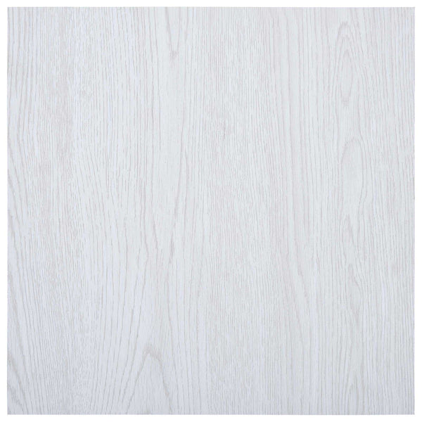 PVC Bodenplanken Weißes Holz 5,11 m²