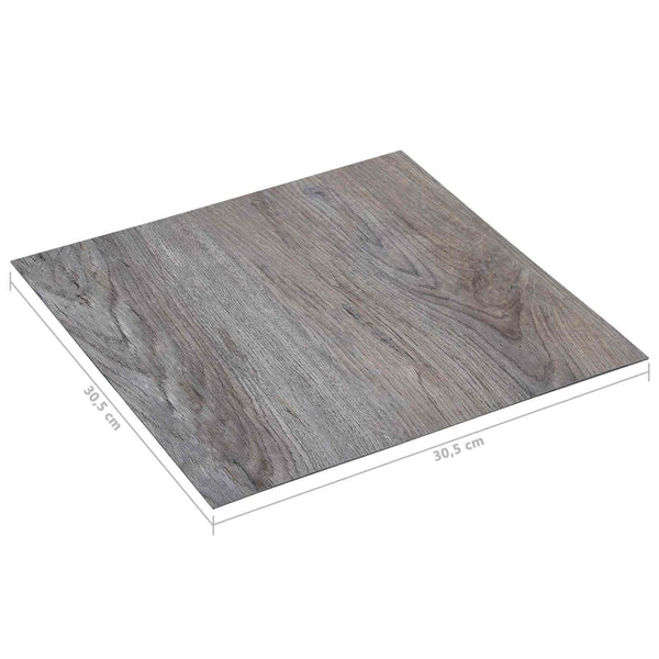 Bodenplanken Hellbraun PVC Selbstklebend 5.11 m²