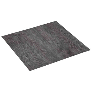 Selbstklebende PVC Bodenfliesen Schwarz & Grau 5.11m²