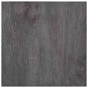 Selbstklebende PVC Bodenfliesen Schwarz & Grau 5.11m²