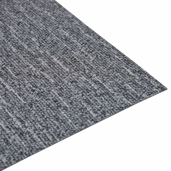 Selbstklebende PVC Bodenplanken Weiß & Grau 5,11 m²