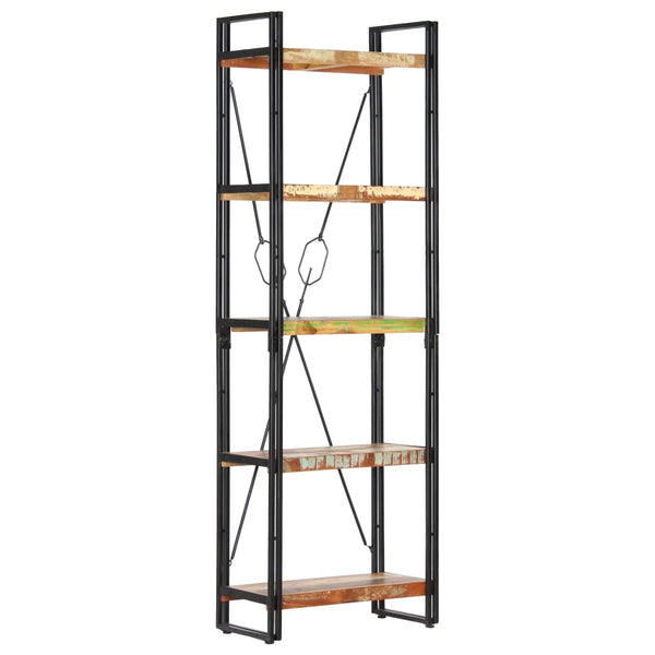 vidaXL Étagère 5 Niveaux 60x30x180 cm Bois de récupération Massif
