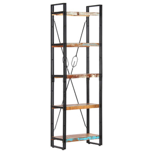 vidaXL Étagère 5 Niveaux 60x30x180 cm Bois de récupération Massif