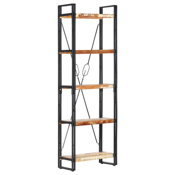 vidaXL Étagère 5 Niveaux 60x30x180 cm Bois de récupération Massif