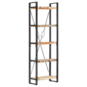 vidaXL Étagère 5 Niveaux 60x30x180 cm Bois de récupération Massif
