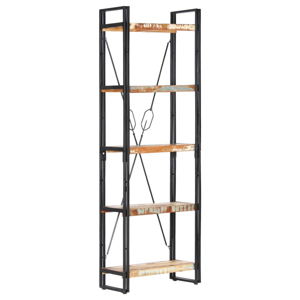 vidaXL Étagère 5 Niveaux 60x30x180 cm Bois de récupération Massif