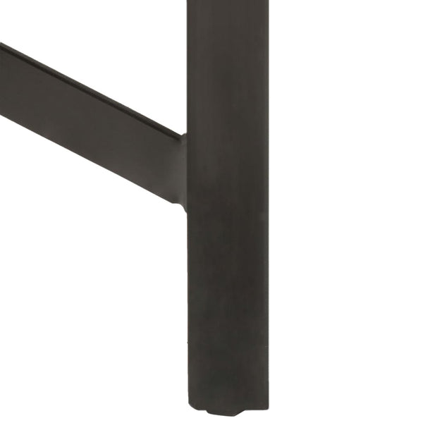 vidaXL Table de bar 150x70x107 cm Bois de manguier brut
