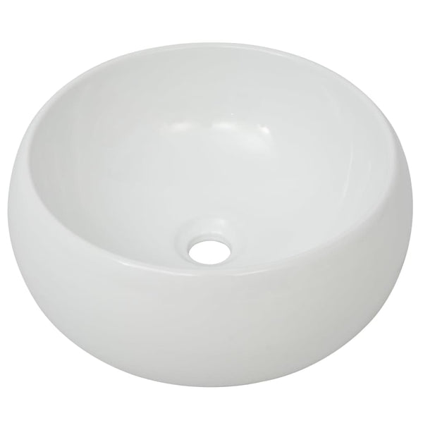 vidaXL Ensemble de meubles de salle de bain 2 pcs Céramique Chêne marron