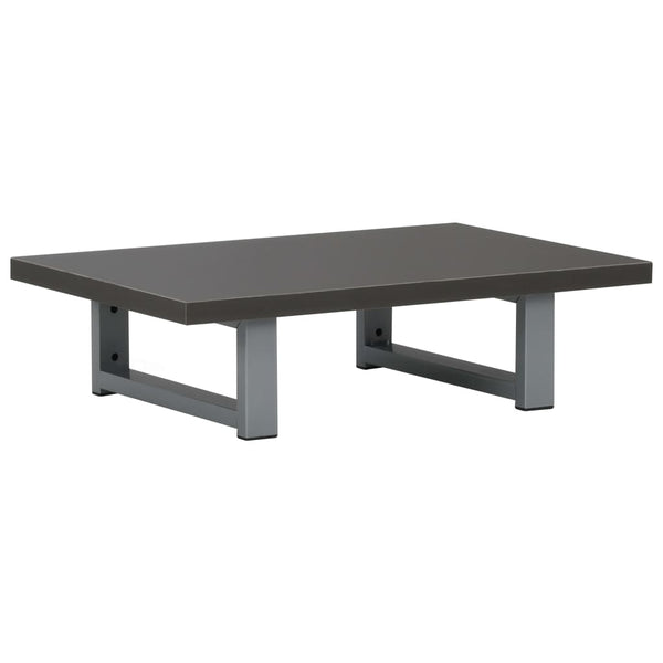 vidaXL 2-Piece Bathroom Furniture Set Ceramic Grey