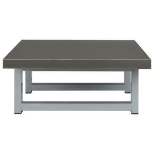 vidaXL 2-Piece Bathroom Furniture Set Ceramic Grey