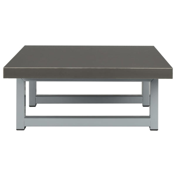 vidaXL 2-Piece Bathroom Furniture Set Ceramic Grey