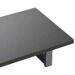 vidaXL Ensemble de meubles de salle de bain 2 pièces en céramique gris