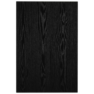 vidaXL Ensemble de meubles de salle de bain 2 pcs Céramique Noir