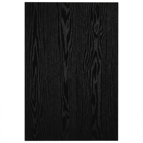 vidaXL Ensemble de meubles de salle de bain 2 pcs Céramique Noir