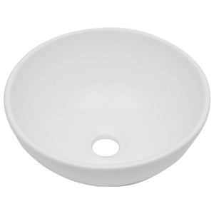 vidaXL Ensemble de meubles de salle de bain 2 pcs Céramique Noir