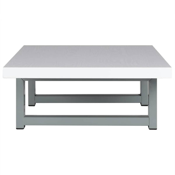 vidaXL Ensemble de meubles de salle de bain 2 pièces en céramique Blanc