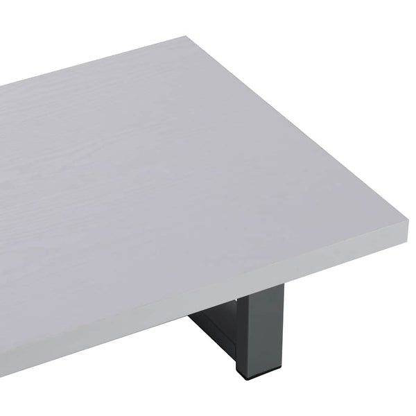 vidaXL Ensemble de meubles de salle de bain 2 pièces en céramique Blanc