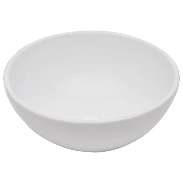 vidaXL Ensemble de meubles de salle de bain 2 pièces en céramique Blanc
