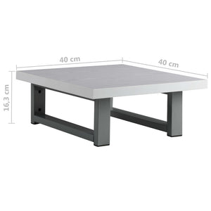 2-tlg. Badmöbel-Set Keramik Weiß