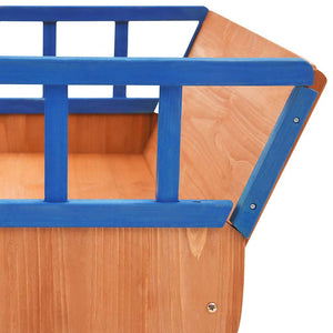 Pirat Sandkasten aus Holz 190x94.5x101 cm