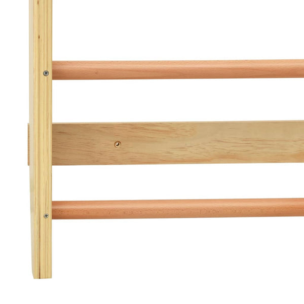 Sprossenwand Set mit Strickleiter und Turnringen