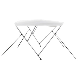 3-Bügel Bimini Top Weiß 183x140x137 cm