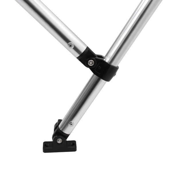 3-Bügel Bimini Top Weiß 183x140x137 cm