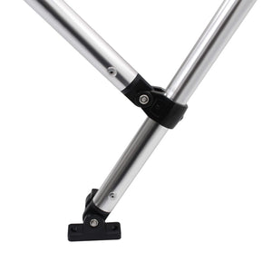 3-Bügel Bimini Top Weiß 183x160x137 cm
