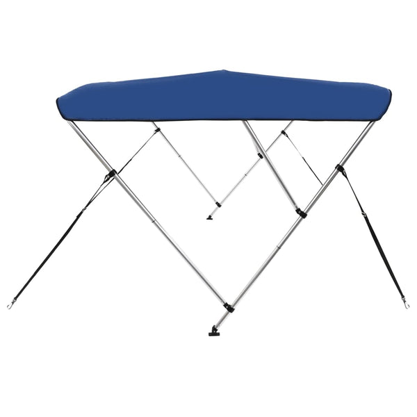 Blaues 3-Bügel Bimini-Top 183x160x137cm