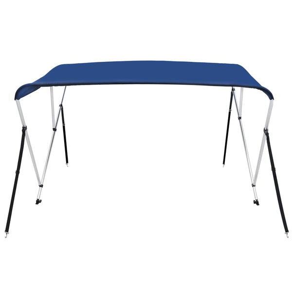 Blaues 3-Bügel Bimini-Top 183x180x137 cm