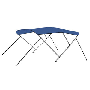 Blaues 3-Bügel-Bimini-Top 183x196x137cm