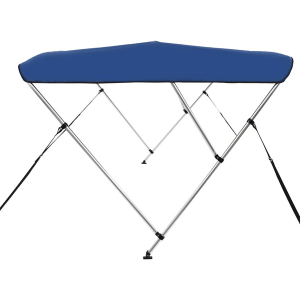 Blaues 3-Bügel-Bimini-Top 183x196x137cm