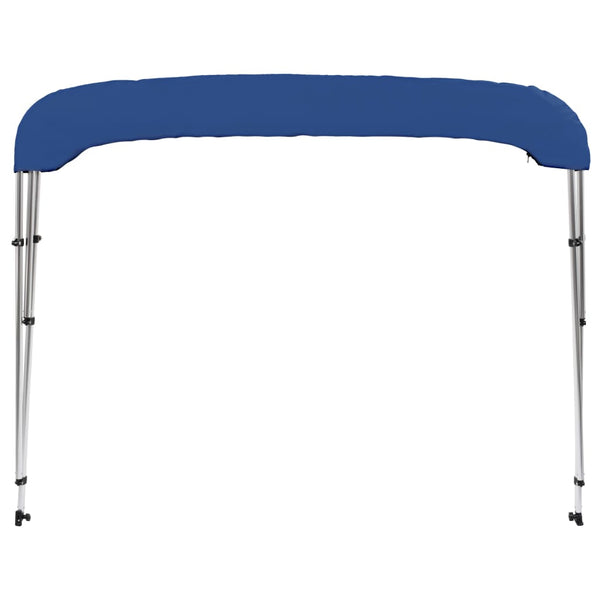 Blaues 3-Bügel-Bimini-Top 183x196x137cm