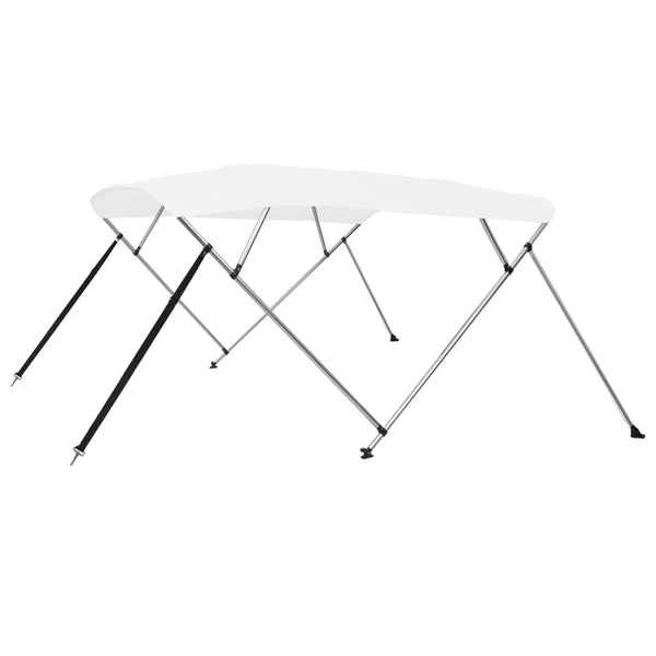 4-Bügel Bimini Top Weiß 243x180x137cm