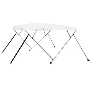 4-Bügel Bimini Top Weiß 243x196x137cm