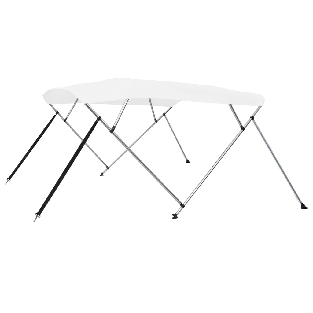 4-Bügel Bimini Top Weiß 243x196x137cm