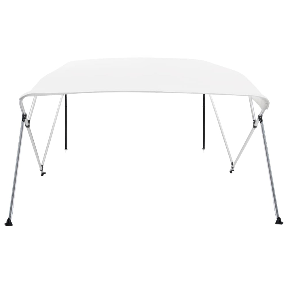 4-Bügel Bimini Top Weiß 243x196x137cm