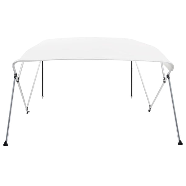 4-Bügel Bimini Top Weiß 243x196x137cm
