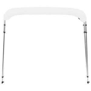 4-Bügel Bimini Top Weiß 243x196x137cm