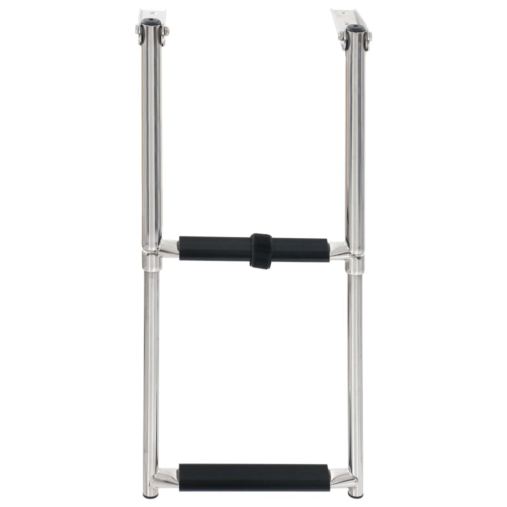 Edelstahl Bootsleiter, 2 Stufen