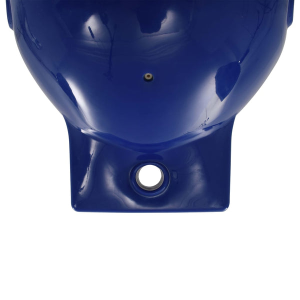 Bootsfender 2er-Pack Blau 69x21,5 cm PVC