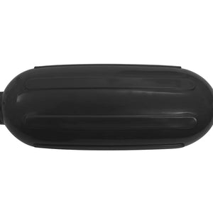 Bootsfender Set Schwarz 41x11.5cm (4er-Pack)