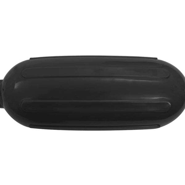 Bootsfender Set Schwarz 41x11.5cm (4er-Pack)