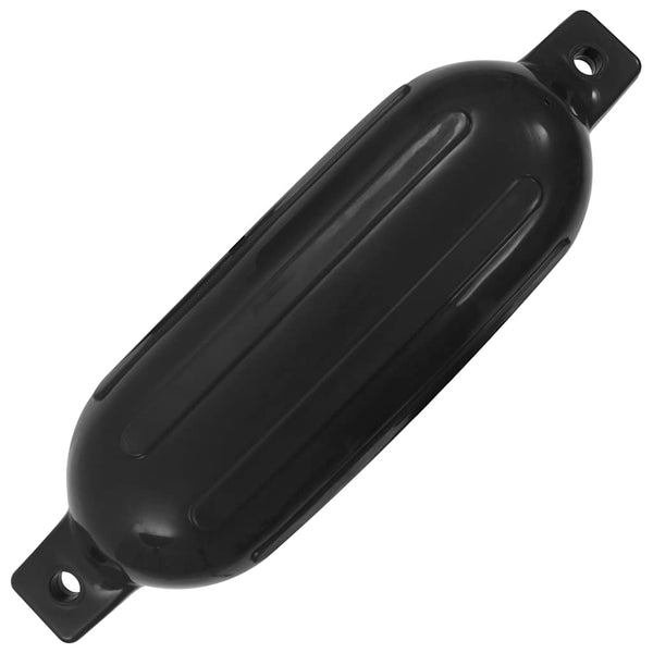 Bootsfender Set Schwarz 58,5x16,5cm (4er-Pack)