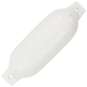 Weiße PVC Bootsfender 4er-Pack 41x11,5cm