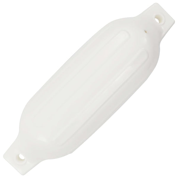 Weiße PVC Bootsfender 4er-Pack 41x11,5cm