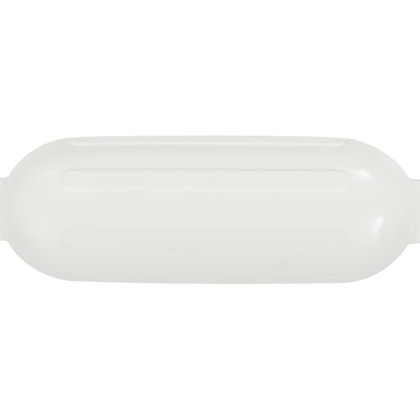 Weiße PVC Bootsfender 4er-Pack 41x11,5cm