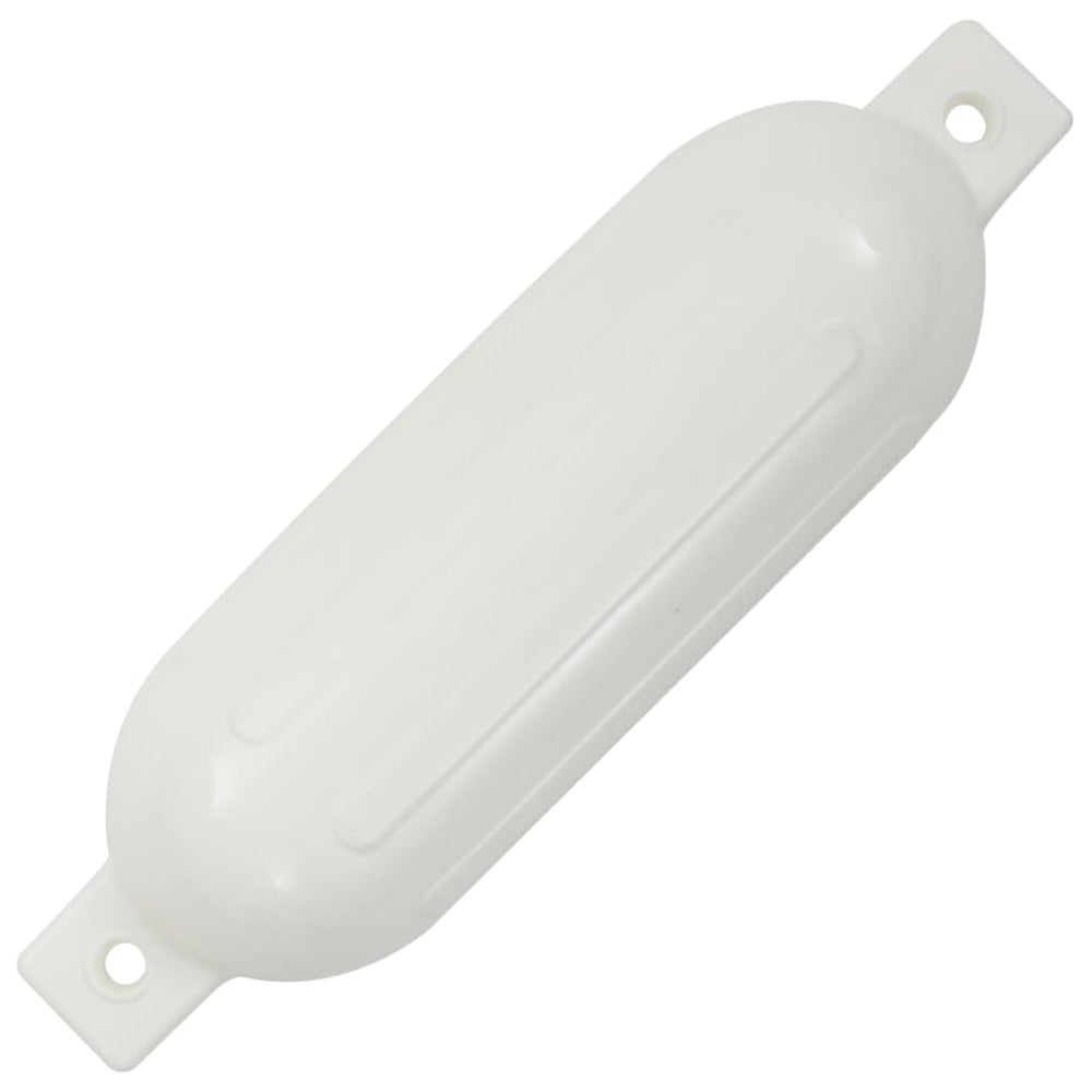 Bootsfender Weiß PVC 51x14cm 4er-Pack