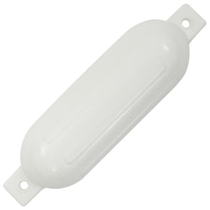 Bootsfender Weiß PVC 51x14cm 4er-Pack