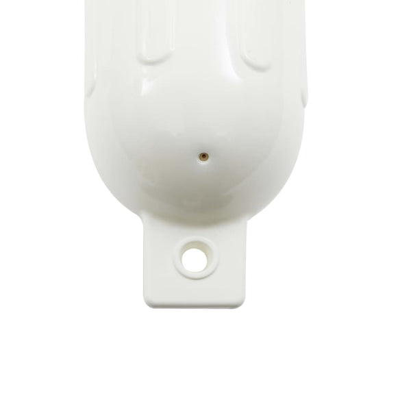 Bootsfender Weiß PVC 51x14cm 4er-Pack